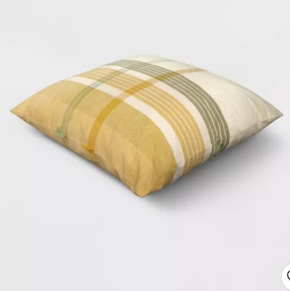 24"x24" Oversized Plaid Square Throw Pillow - Threshold™ - Picture 3 of 4